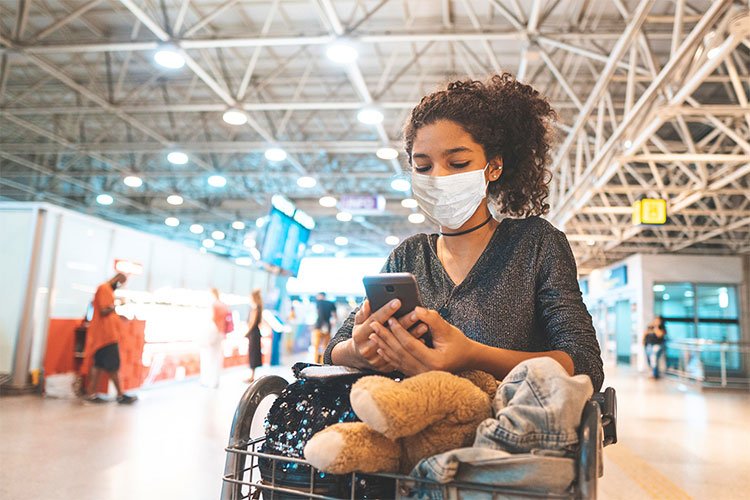 Some airlines may ban travellers who don’t abide by their mask rules © Pollyana Ventura / Getty Images