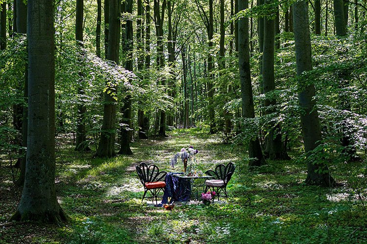 At Nowhere, guests dine surrounded by the beauty of nature © Oddbird