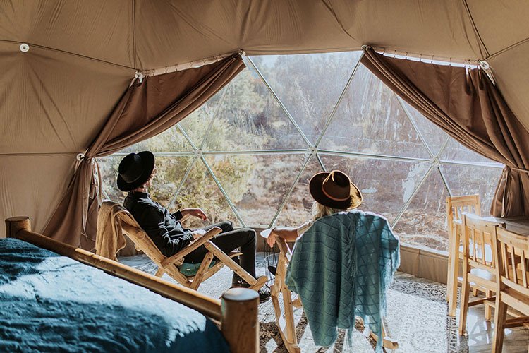 The Domes in Utah offer a luxurious escape © The Domes