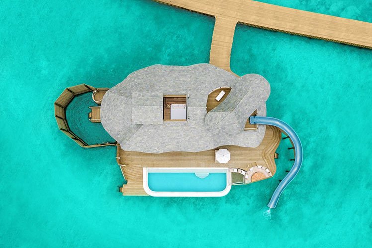 The Water Retreat will be the world's biggest overwater bungalow © Sandro Bruecklmeier