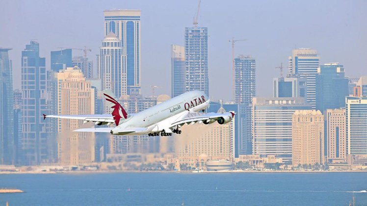 Qatar Airways A380-800