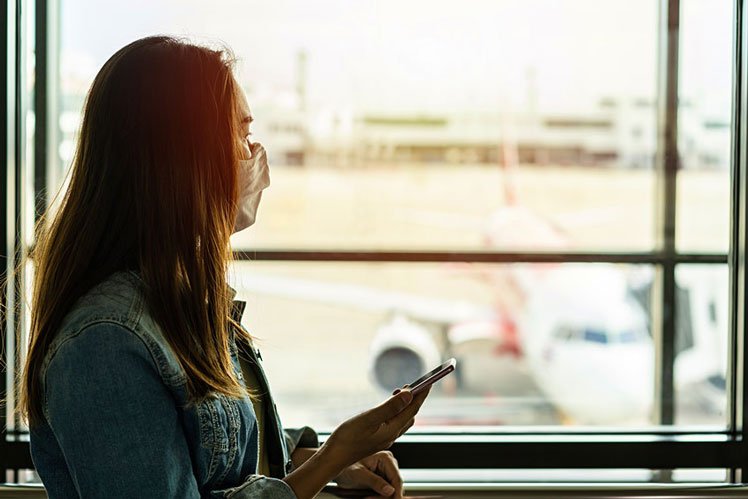The face mask requirement for airports has been extended through 13 September © Kittiphan Teerawattanakul / EyeEm via Getty Images