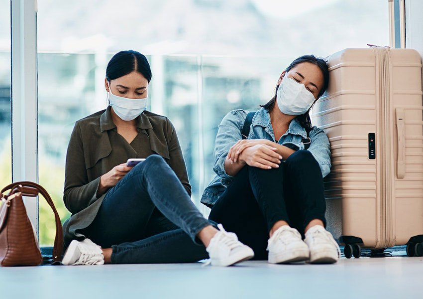 Countless cancellations and delays have stranded thousands are airports around the country © People Images /Getty Images