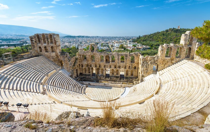 Tourist season is roughly Easter through October in Greece ©Viacheslav Lopatin/Shutterstock