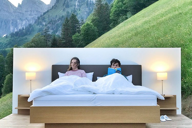 Zero Waste Hotel in Switzerland is a hotel without walls ©Patrik Riklin/Zero Real Estate
