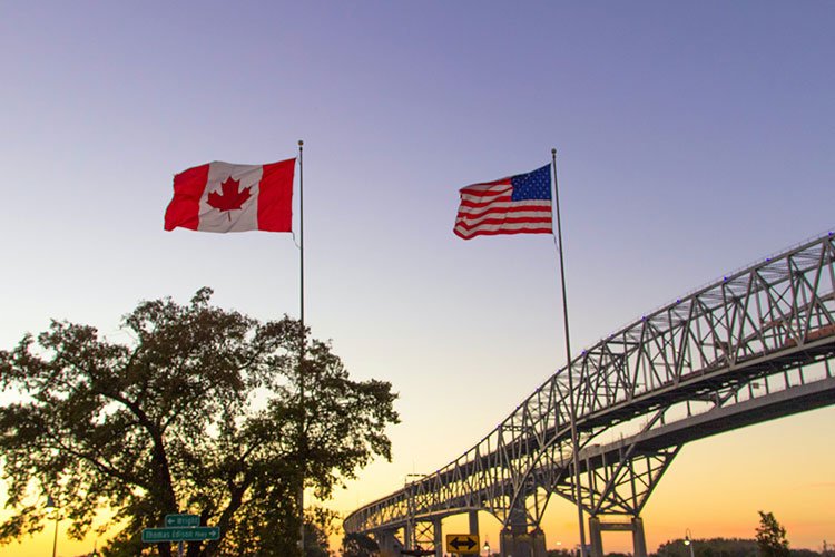 Travel restrictions between the US, Canada and Mexico have been extended © ehrlif/Getty Images